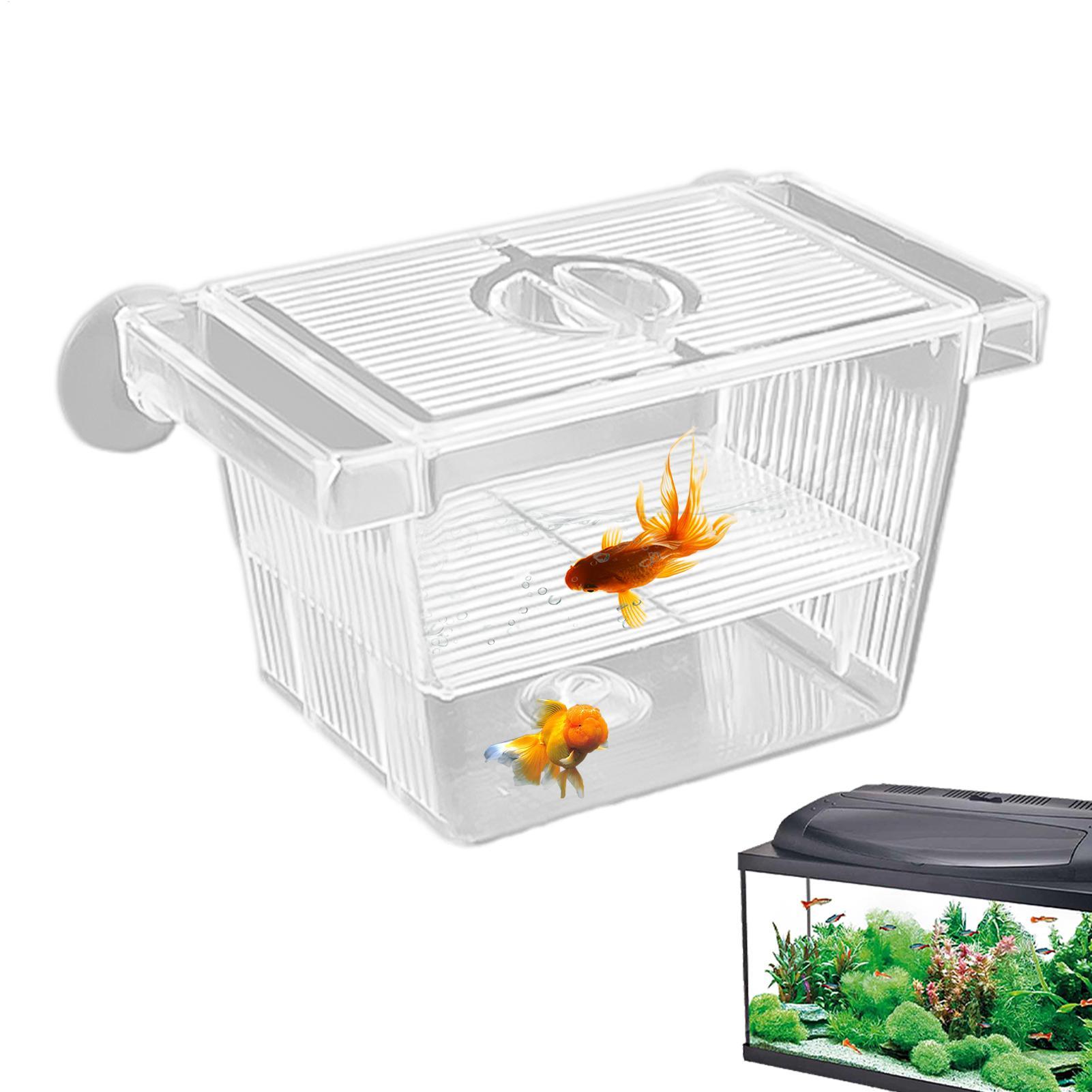 Lab Incubator - Aquarium Hatchery Acrylic Isolation Box Breeding