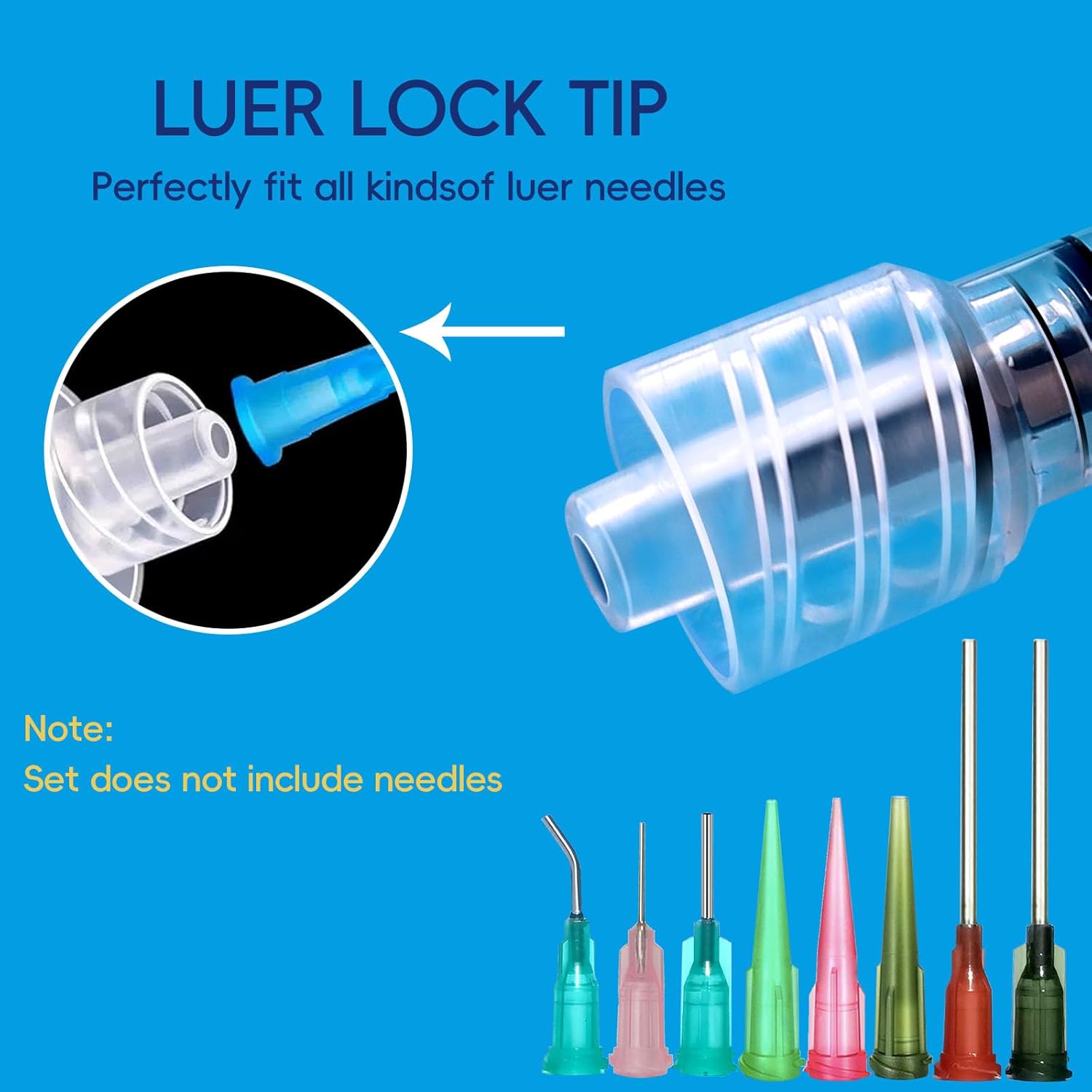 1Pc/50Pcs/100Pcs 1ml Luer Lock - Medical Lab Supplies 评论和价格