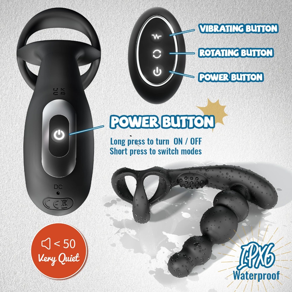 Male Prostate Massager Vibrato - Medical X 评论和价格